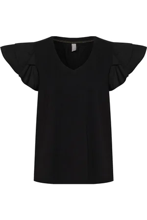 Culture Cugith Poplin T-Shirt Black