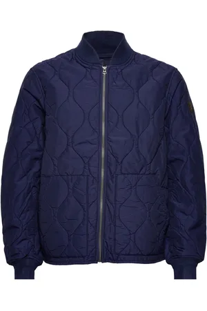 Ralph Lauren Quilted Bomber Jacket Navy