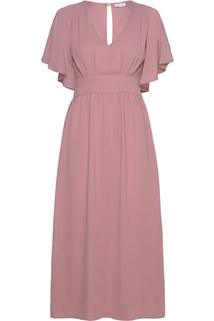 BUBBLEROOM Isobel Midi Dress Pink