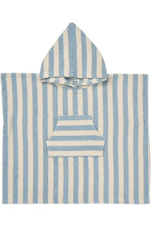 WHEAT Terry Poncho Lille Blue