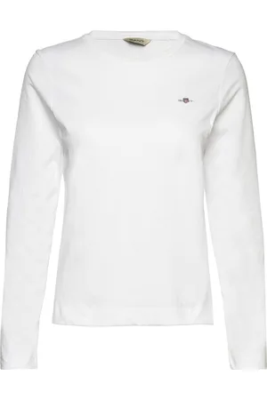 GANT Reg Shield Ls T-Shirt White