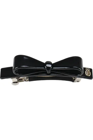 IA BON Bow Clip - Glossy Black Black