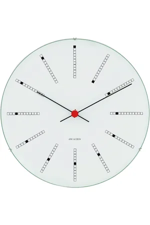 Arne Jacobsen Bankers Wall Clock Ø29Cm White