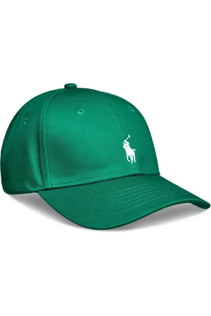 Ralph Lauren Signature Pony Twill Sports Cap Green