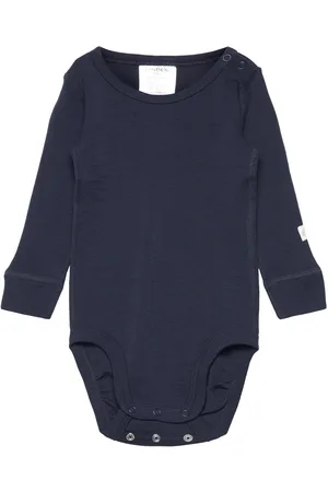 Lindex Body Merino Solid Navy