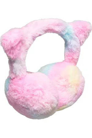 Lindex Earmuffs Rainbow Pink