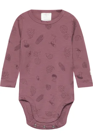 Lindex Body Merino Aop Pink