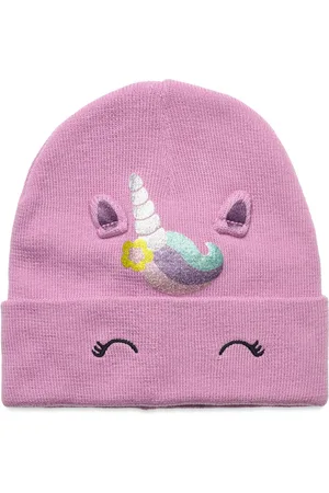 Lindex Beanie Unicorn Pink
