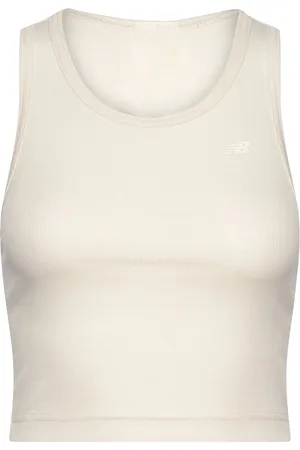 New Balance Micro-Rib Tank Cream