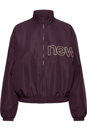New Balance Color Blocked Woven Jacket Purple