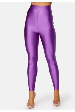 BUBBLEROOM High thigh tights Purple L