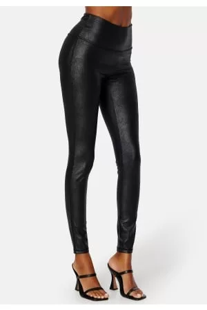MAGIC Bodyfashion Leather Look Shape Legging S
