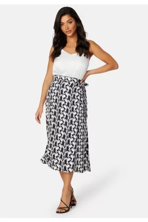 BUBBLEROOM Kvinder Mønstrede nederdele - CC Wrap skirt Patterned 36