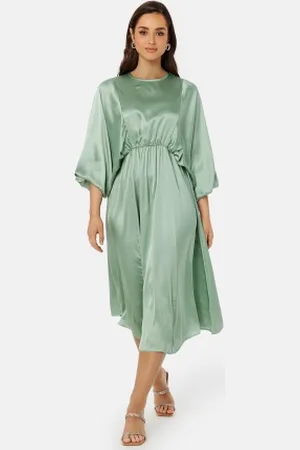 BUBBLEROOM Khrista Satin Dress XS