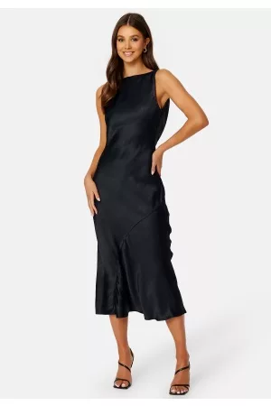 BUBBLEROOM Kvinder Læder kjoler - CC Low back Dress Black M