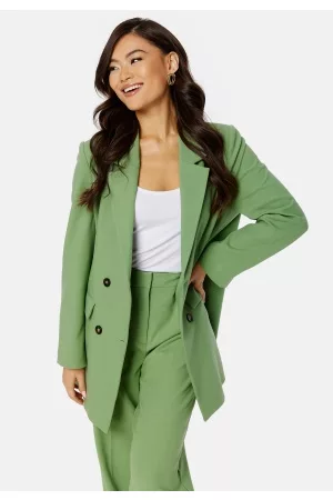 SELECTED Kvinder Blazere - Myna LS Relaxed Blazer Loden Frost 34