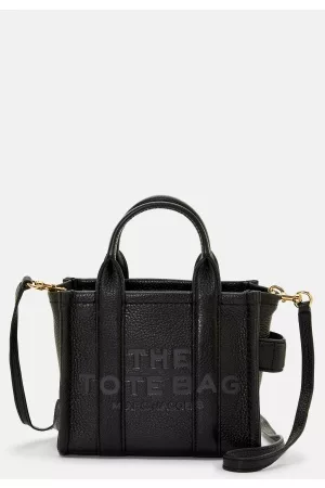 Marc Jacobs Kvinder Stofposer - The Micro Leather Tote Black One size