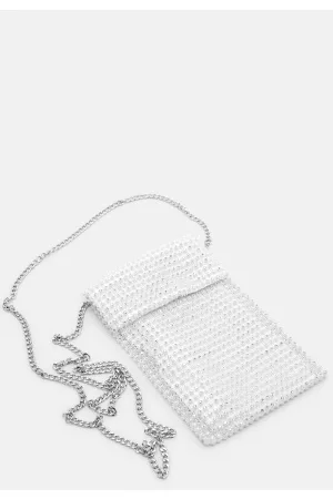 BUBBLEROOM Kvinder Tasker - Addison sparkling bag Offwhite One size