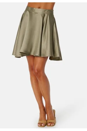 BUBBLEROOM Ortiza Satin Skirt 34