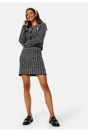 BUBBLEROOM Short Knitted Skirt XS