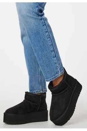 BUBBLEROOM Bernice Mini Platform Boots 36