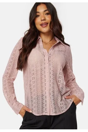 BUBBLEROOM Rhoda Lace Shirt XS