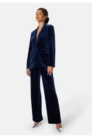 BUBBLEROOM Maya Velvet Trousers 34