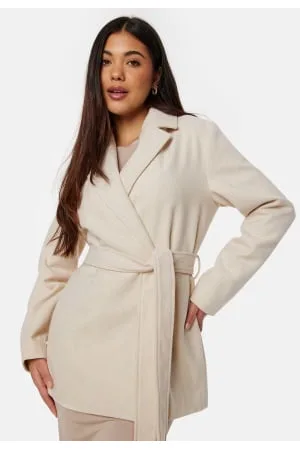 BUBBLEROOM Vendy Wool Blend Coat 46