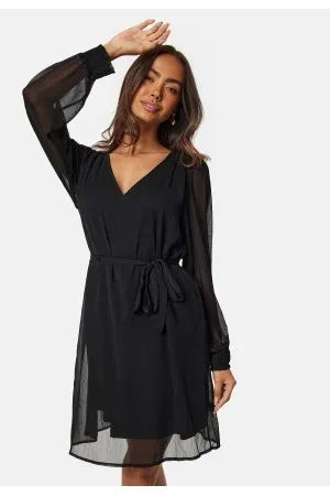 VILA Vifalia smock V-neck L/S dress 38