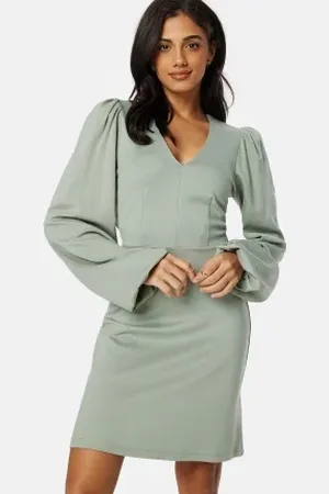 BUBBLEROOM Idalina V-neck Dress XS