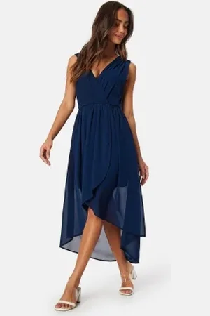 BUBBLEROOM High-Low Chiffon Dress 46