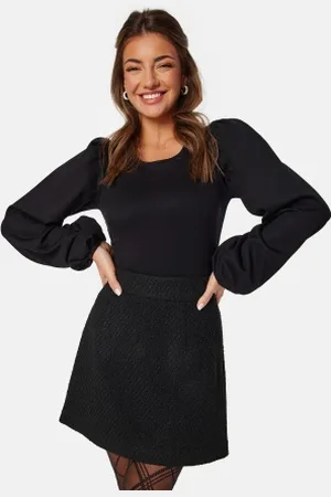 BUBBLEROOM Idalina Puff Sleeve Top XS