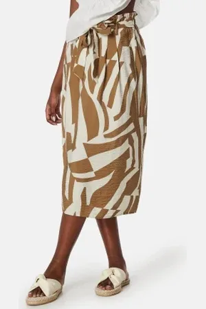 VILA Vidogma uma RW paperbag midi skirt 38