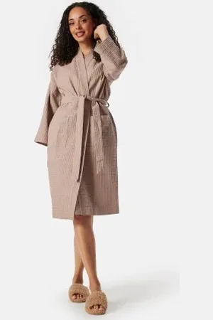 BUBBLEROOM Bonnie Cotton Waffle Robe XXS/XS
