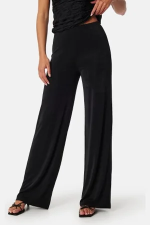 BUBBLEROOM Shiny Wide Trousers M