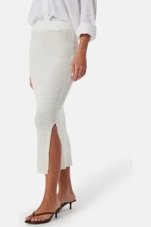 VILA Vimargot Midi knit skirt M
