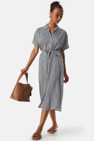 VERO MODA Bumby SS Calf Shirt Dress XS