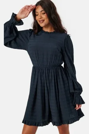 BUBBLEROOM Viscose Frill Dress 34