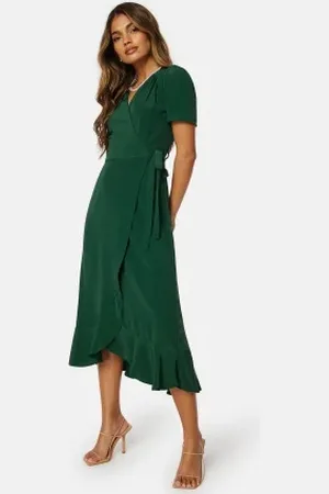 John Zack Short Sleeve Wrap Dress XS (UK8)