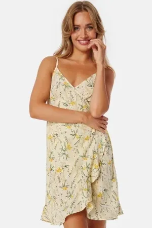 BUBBLEROOM Flounce Short Strap Dress XS
