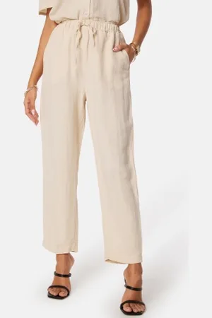BUBBLEROOM Linen Blend Pants XS