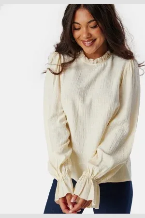 BUBBLEROOM Viscose Frill Blouse 34