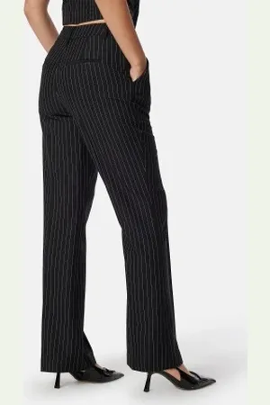 BUBBLEROOM Flared Suit Pants 34