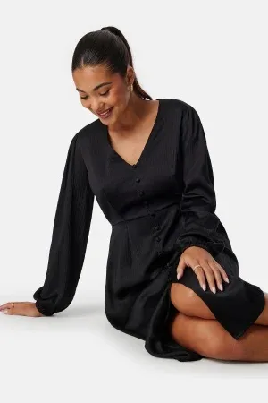 Happy Holly Gwen Satin Dress 32/34