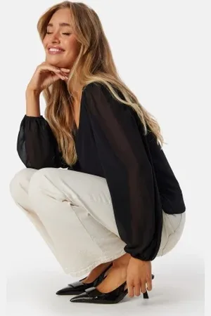 Object Objmila Re L/S V-Neck Top 36