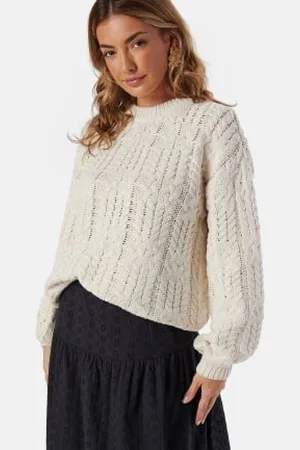 Object Objdiddi Lo L/S Knit Pullover L