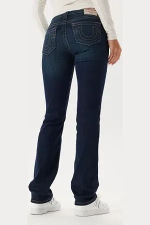 True Religion Billie Mid Rise Straight 23