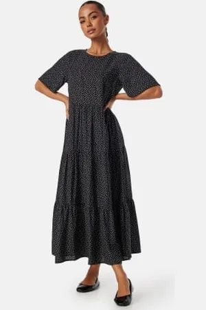 Happy Holly Butterfly Sleeve Viscose Midi Dress 32/34