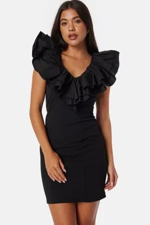BUBBLEROOM Flounce Short Dress XL
