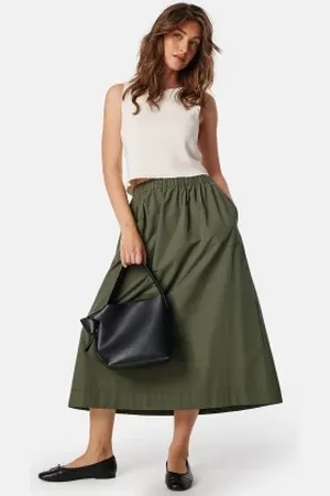 BUBBLEROOM Pocket Midi Skirt XS